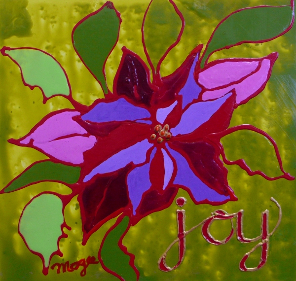 Click here to view Holiday Joy--Green Gold by Mary Ellen Mogee