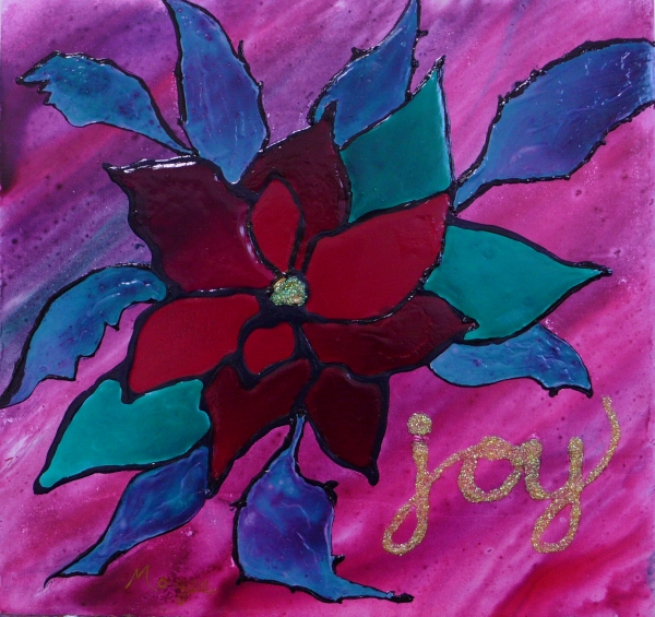 Holiday Joy--Red and Green by Mary Ellen Mogee