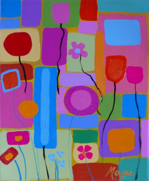 Spring Joy 6 by Mary Ellen Mogee