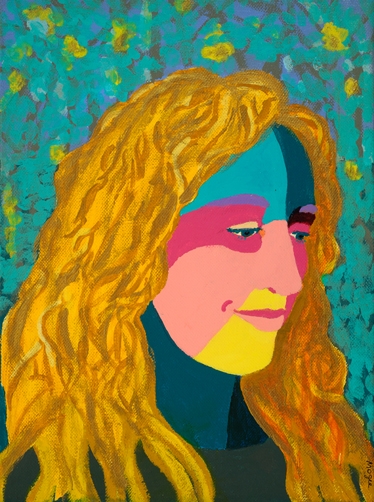 Click here to view Malou Contemplating by Mary Ellen Mogee
