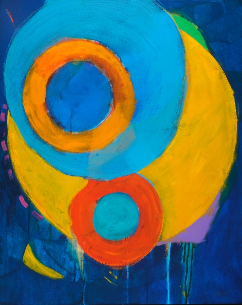Click here to view Softening 2 (Blue) by Mary Ellen Mogee