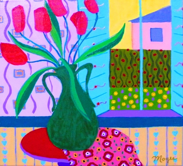 Click here to view Whimsical Interiors artwork by Mary Ellen Mogee