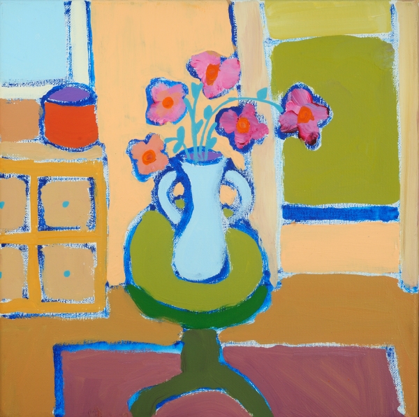 Blue Vase by Mary Ellen Mogee