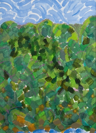 After the Cezanne Show by Mary Ellen Mogee