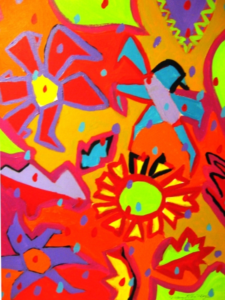 Click here to view Pinwheel Flowers by Mary Ellen Mogee